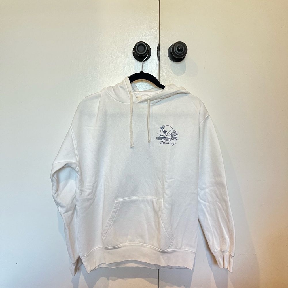 White Hoodie Sweater